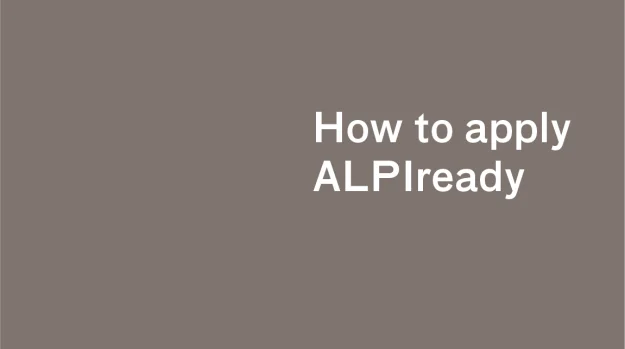 Come applicare ALPIready