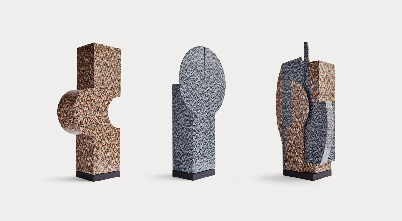 I Tre Primitivi by Alessandro Mendini @Museo Madre