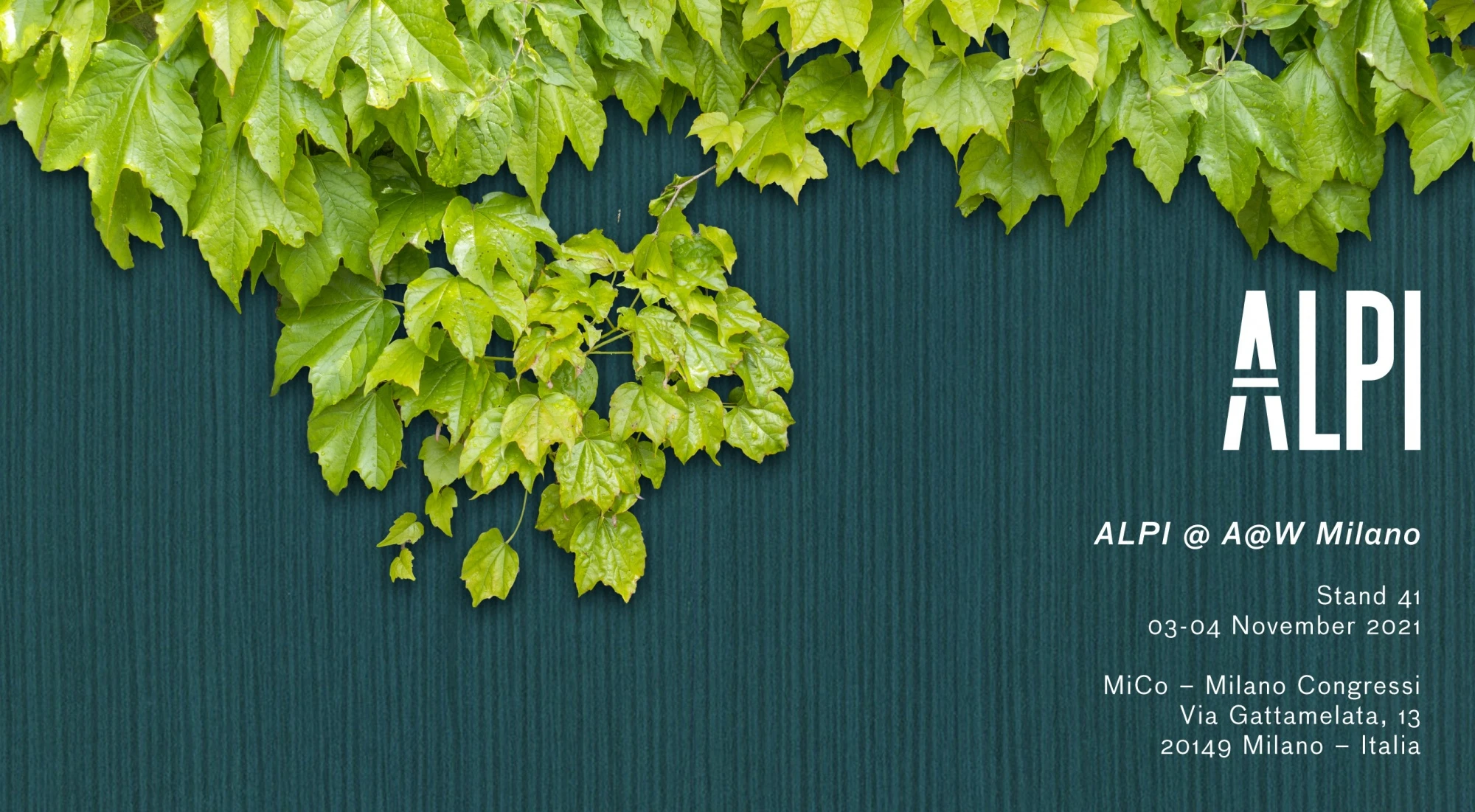 ALPI Architect@Work Milan