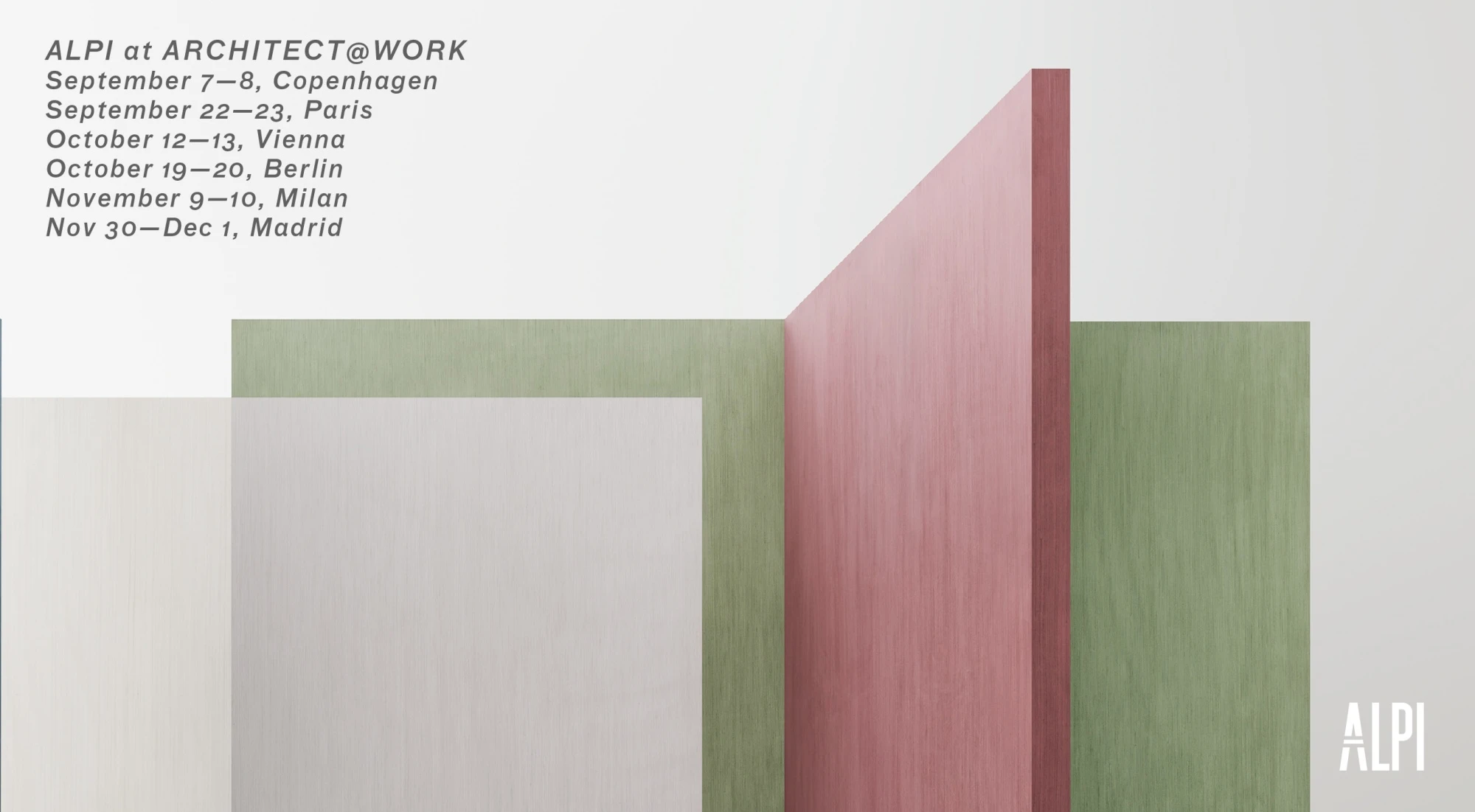 ALPI à Architect@work 2022