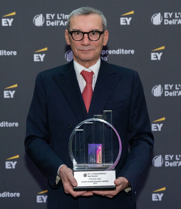 A Vittorio Alpi viene riconosciuto il premio “EY - Imprenditore dell’anno 2023”