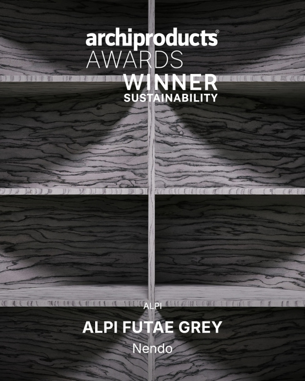ALPI Futae Grey e ALPI Warp Burgundy vincono l’Archiproducts Design Awards 2025 nella categoria sostenibilità