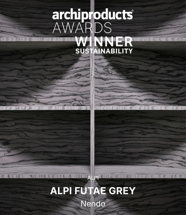 ALPI Futae Grey e ALPI Warp Burgundy vincono l’Archiproducts Design Awards 2025 nella categoria sostenibilità