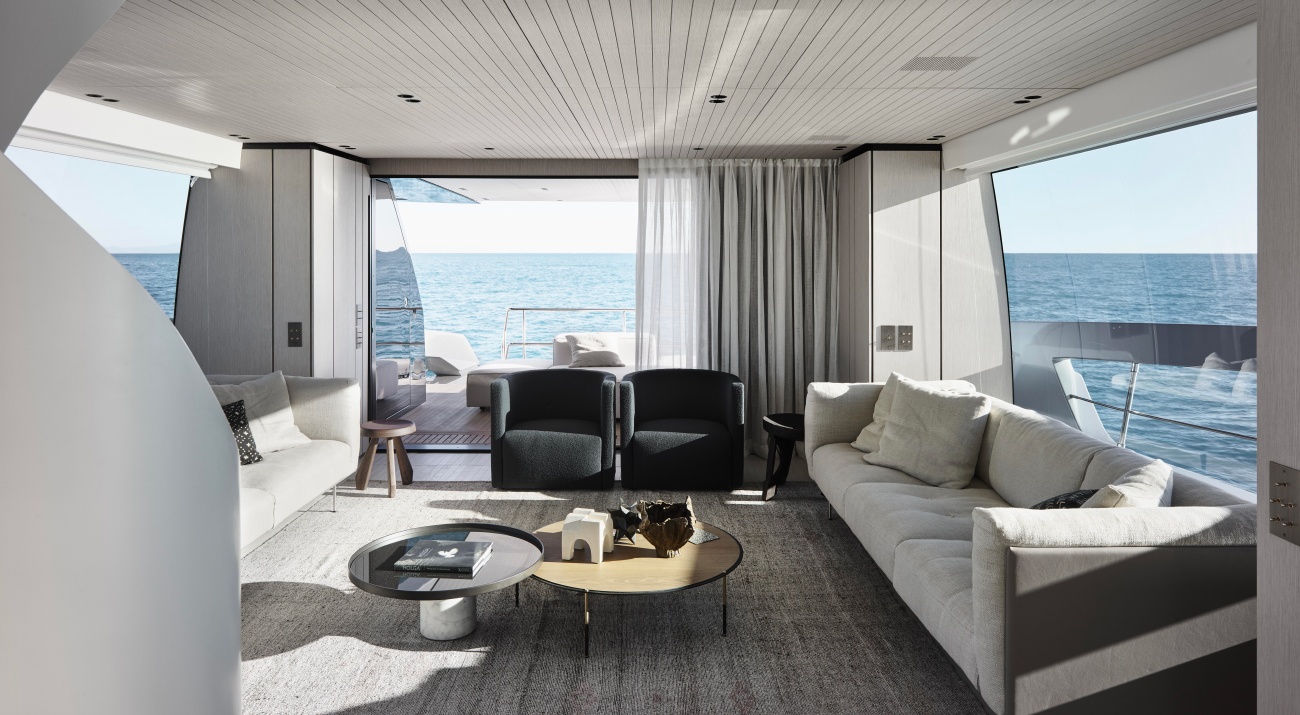 Sanlorenzo SX76 | Design Piero Lissoni